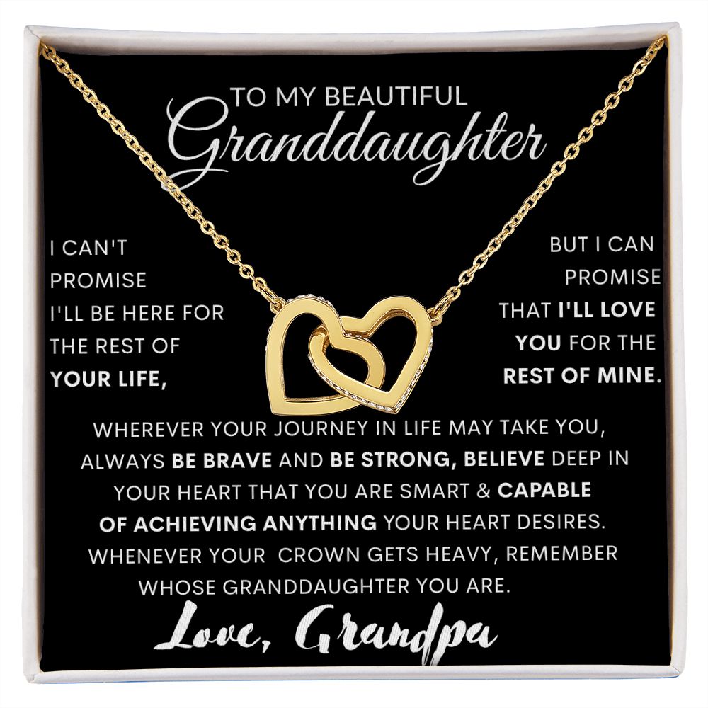 Interlocking Hearts for Granddaughter