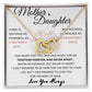 Interlocking Hearts Necklace -Mother,Daughter, Wife, Soulmate